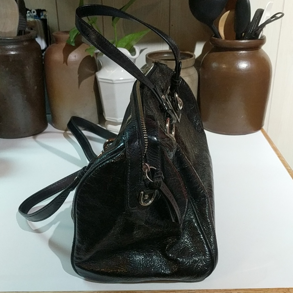 Coach Inlaid C Convertible Signature Satchel - Picture 8 of 8